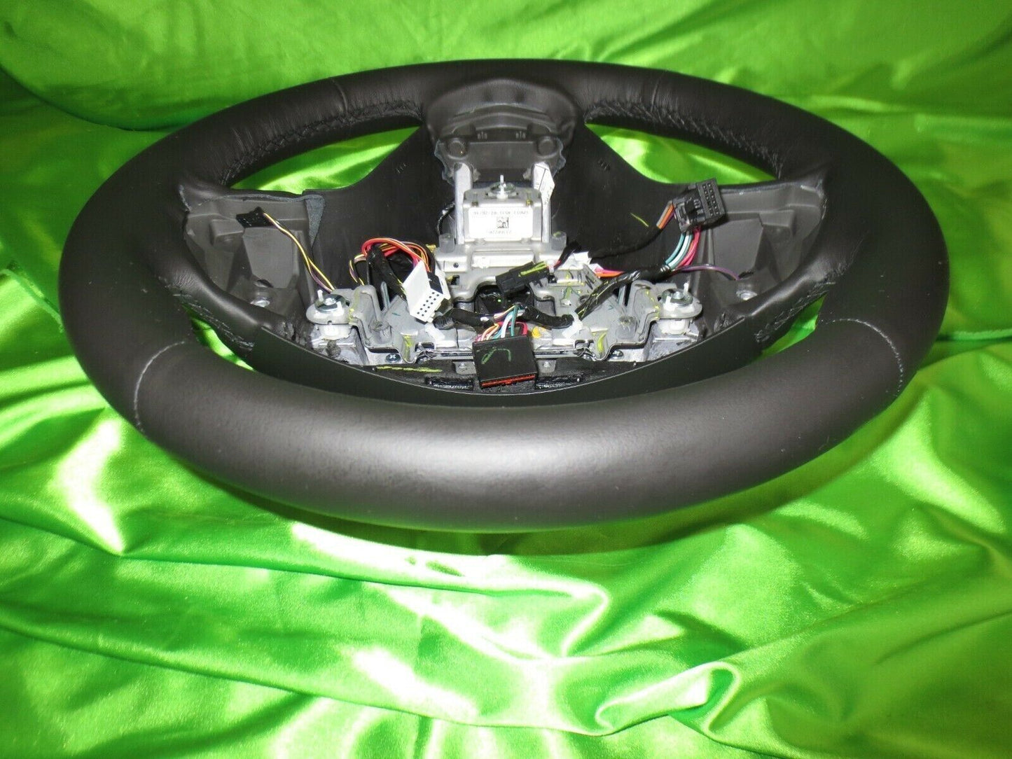 14-17 Cadillac CTS Black Leather Heated Steering Wheel 84304485