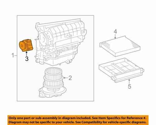 13-19 Lexus GS IS Genuine Damper Servo Sub-Assy 8710630510