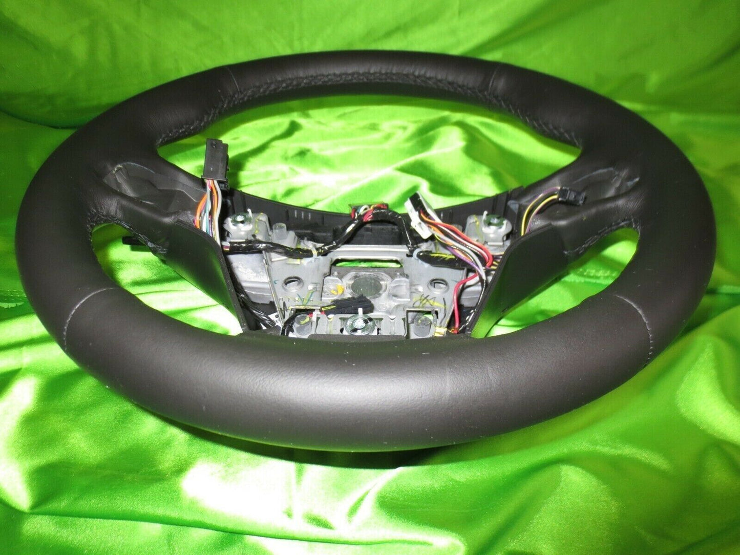 14-17 Cadillac CTS Black Leather Heated Steering Wheel 84304485