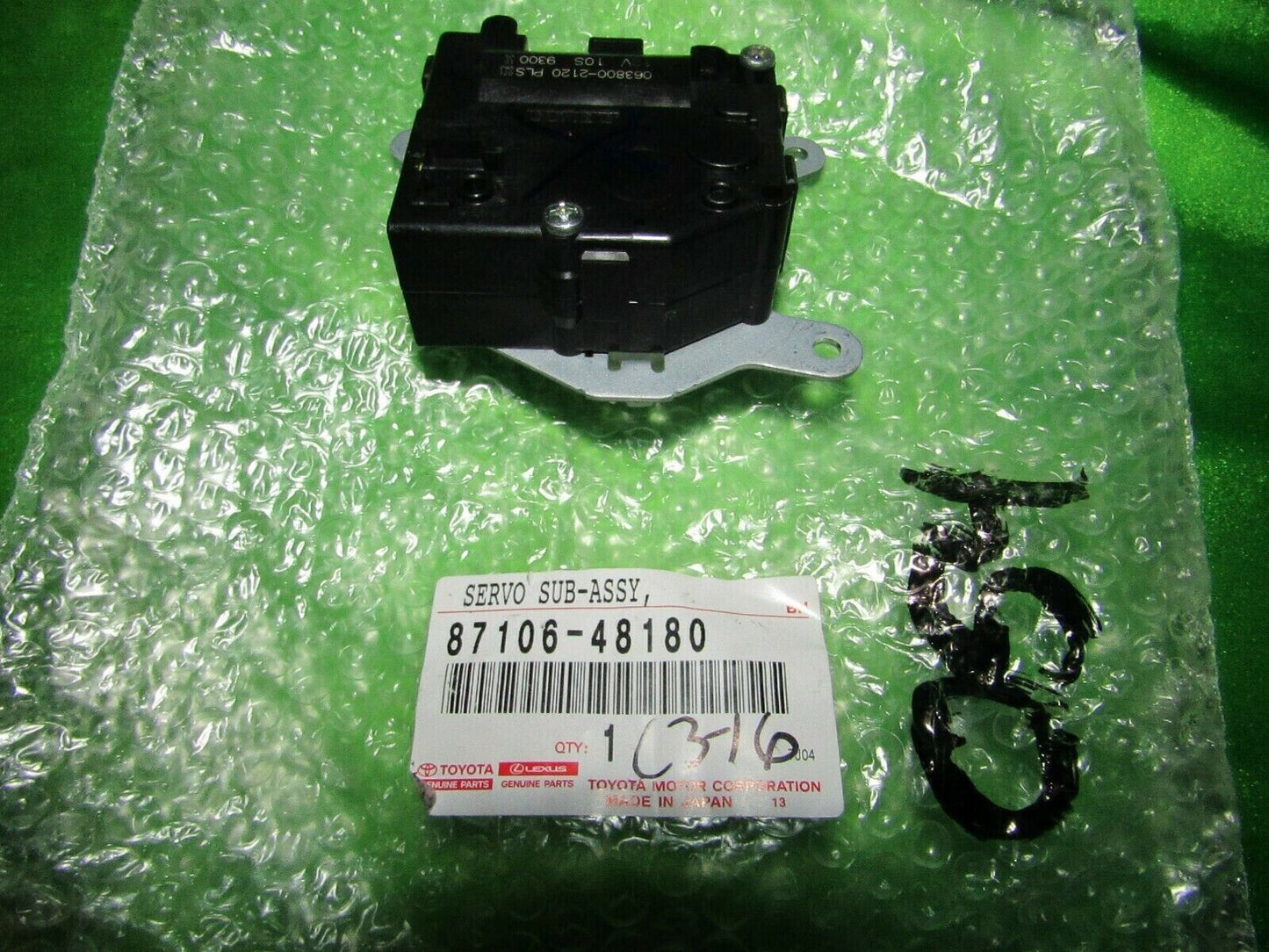 15-20 Lexus NX300H NX300 NX200T HVAC Servo Sub Assembly 8710648180