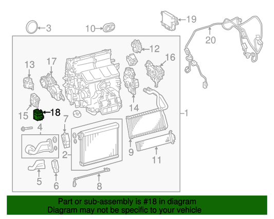 15-18 Lexus GS Genuine Servo 87106-30620 8710630620