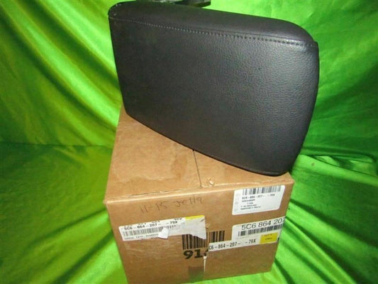 11-18 VW Jetta Console Cover Armrest Black 5C686420779X